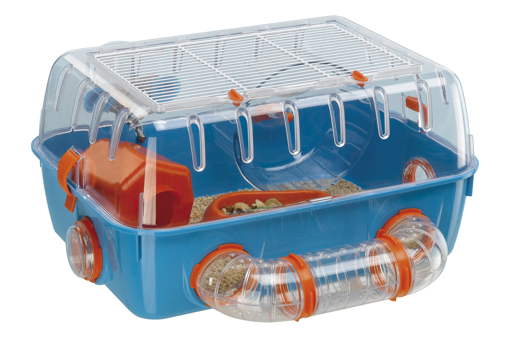 Ferplast plastová klec s tunelem pro hlodavce COMBI 1