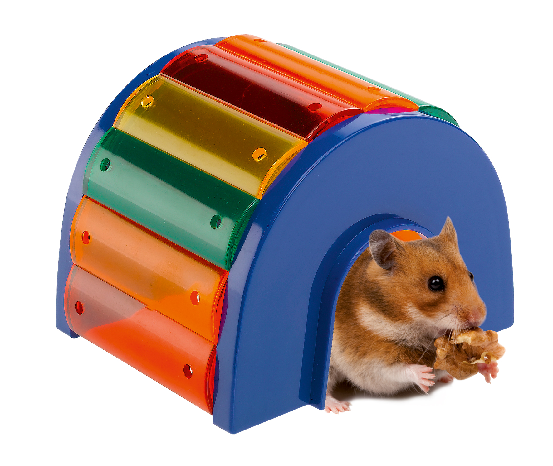 Hračka Ferplast barevný tunel pro křečky