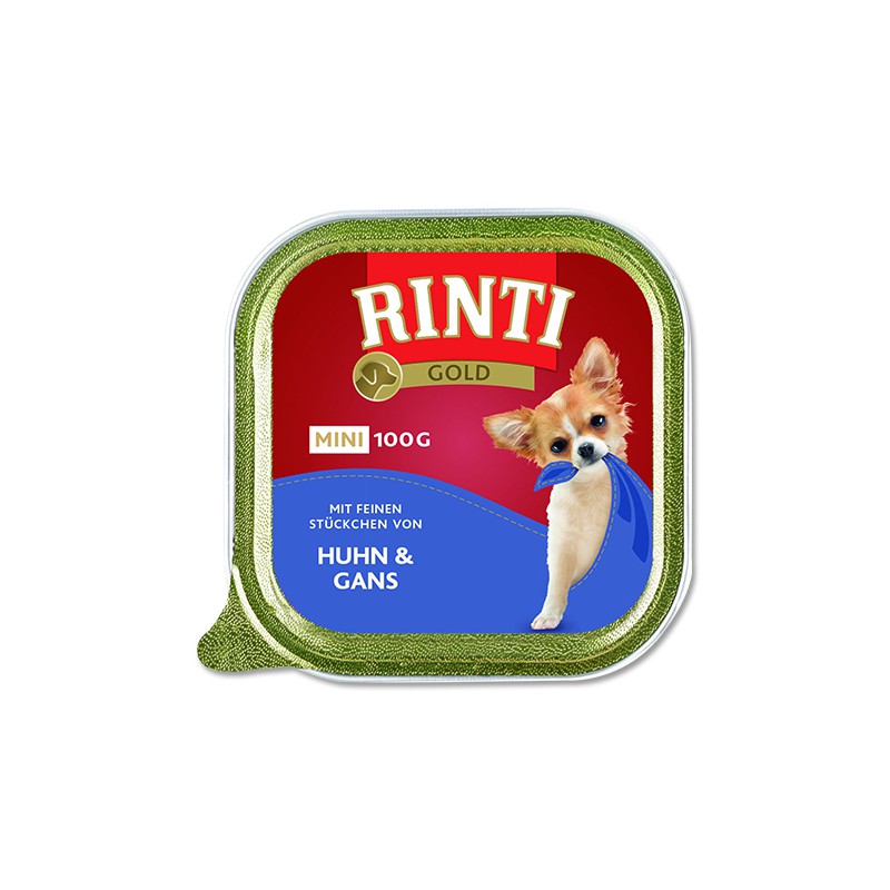 Paštika RINTI GOLD Mini kachna+kuře 100 g