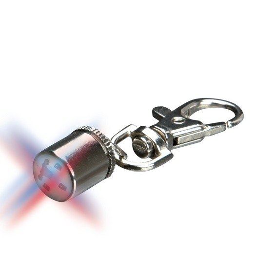 Trixie Flasher blikající světýlko 1 cm, chromové (na 300 m)