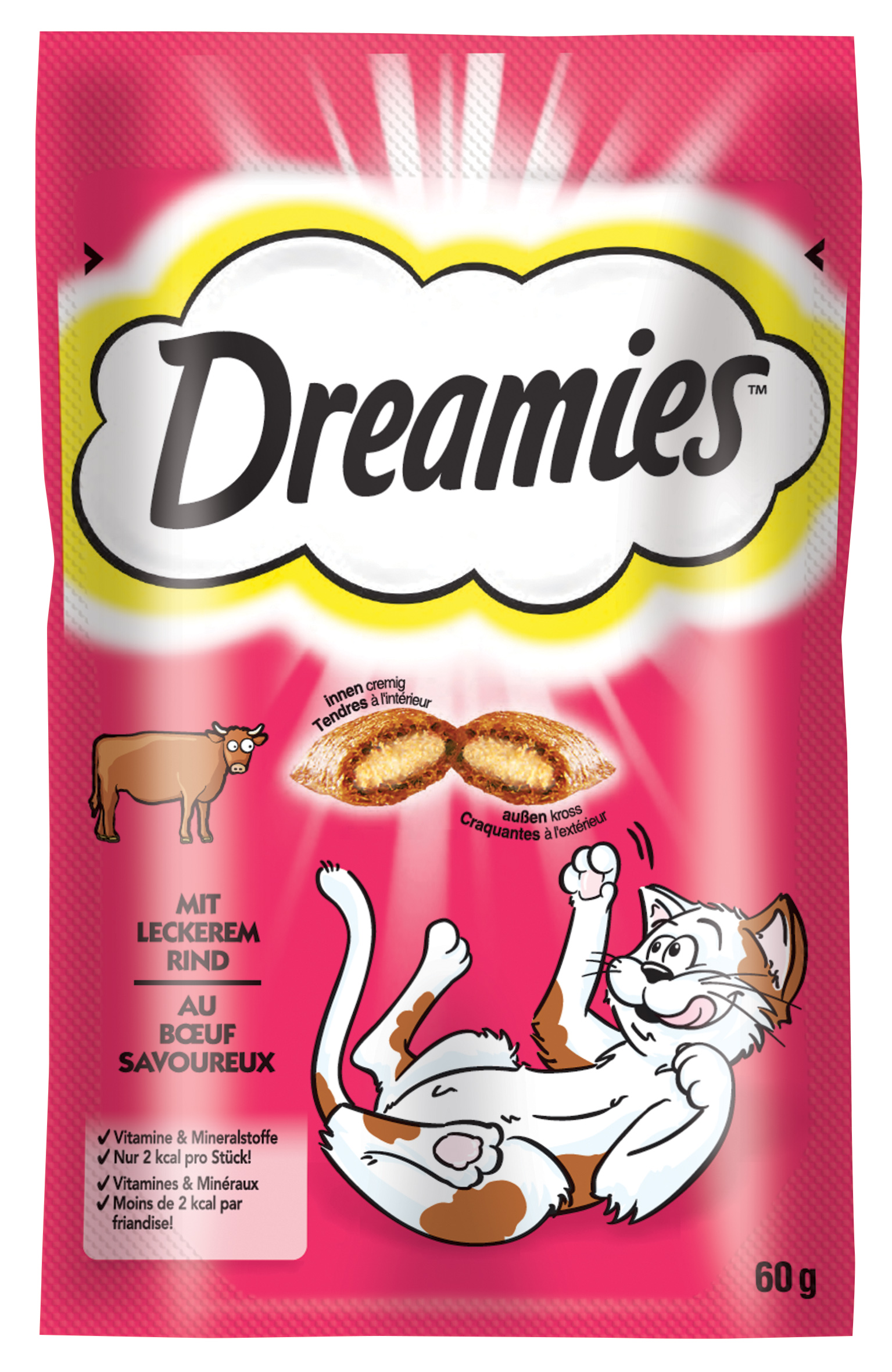 Whiskas Dreamies hovězí 60 g