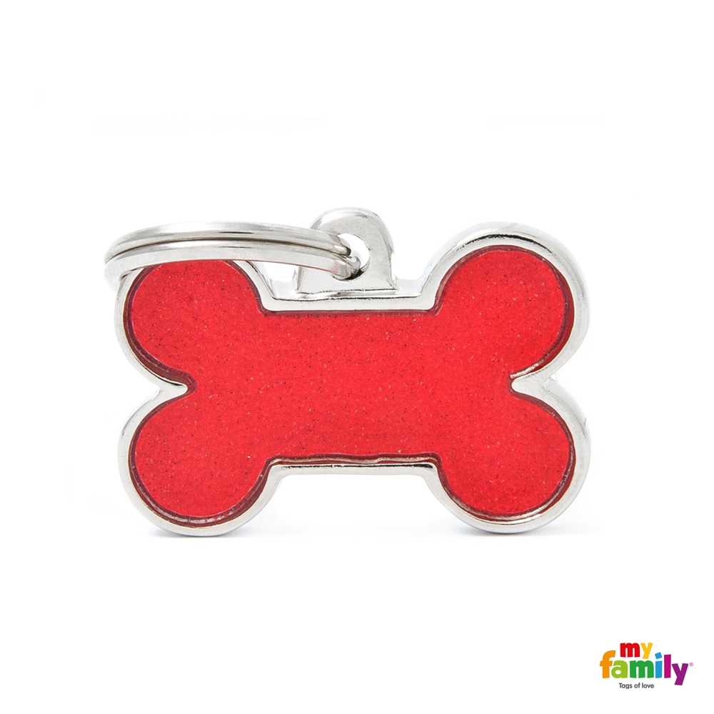 My Family Známka Reflective - kost malá