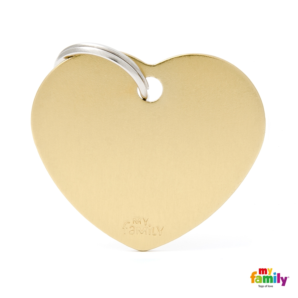 My Family Známka Basic Allu – srdíčko velké zlaté