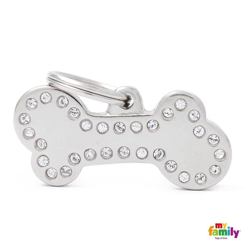 My Family Známka Chic – kost velká bílá