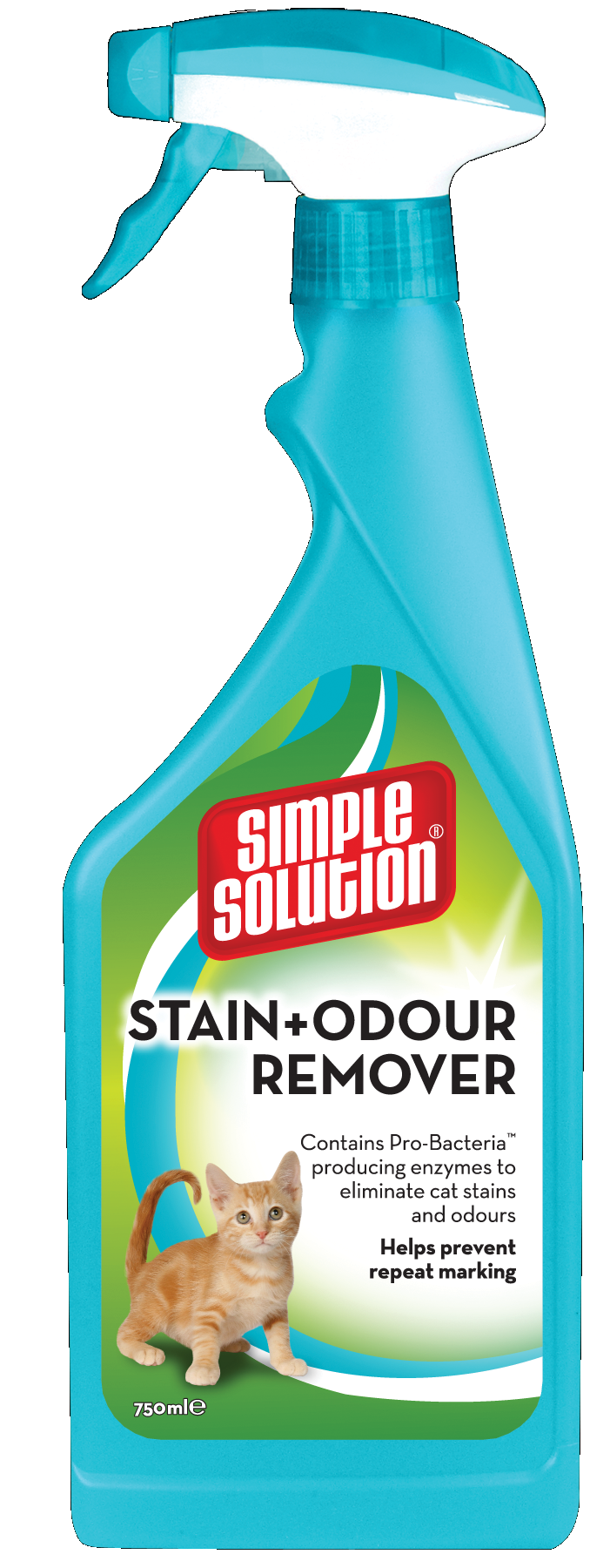 Simple Solution Odstraňovač skvrn a pachů pro kočky 750 ml