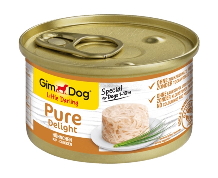 Gimborn Konzerva GIMDOG PURE DELIGHT kuře 85 g