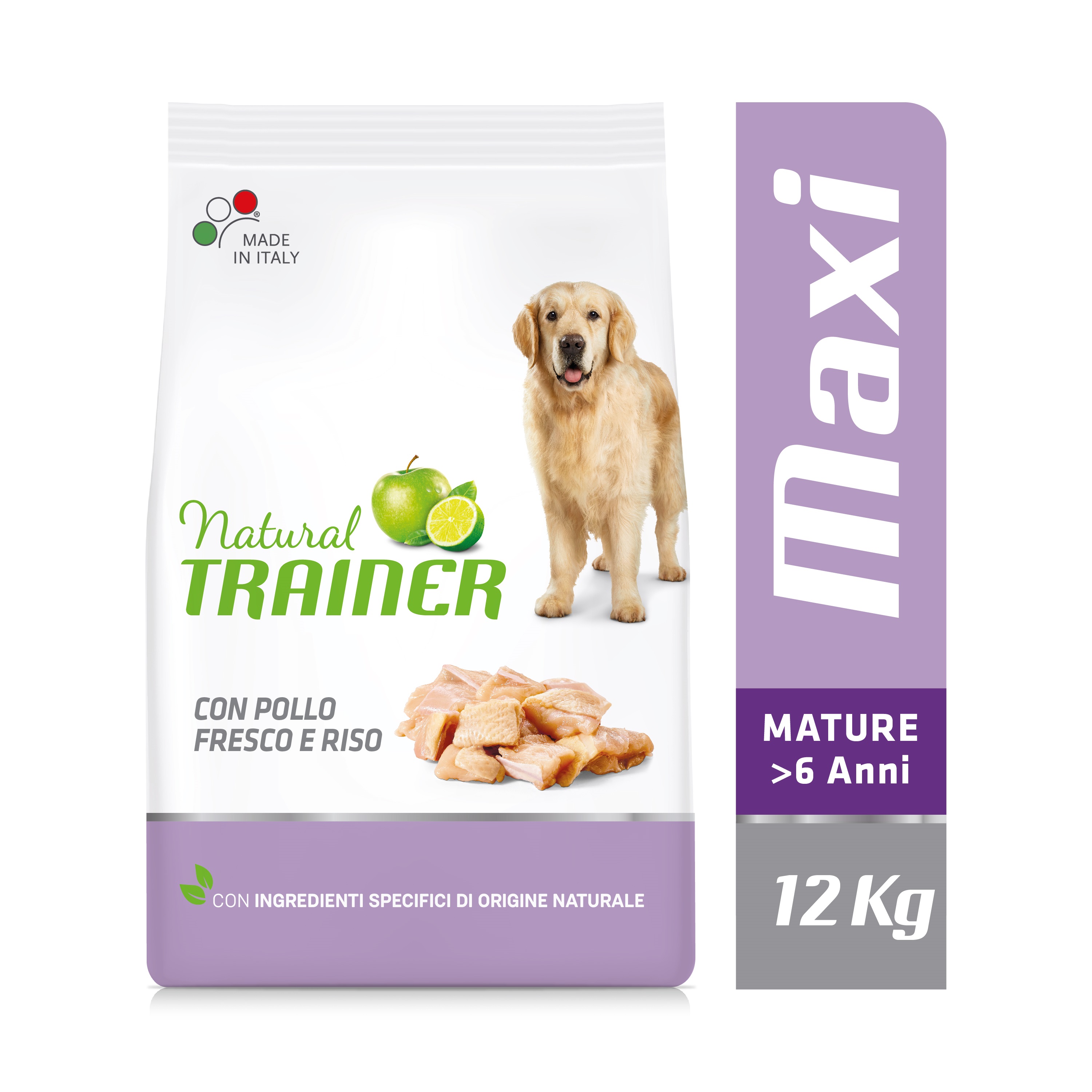 Natural Trainer Maxi Maturity Čerstvé kuře 12 kg