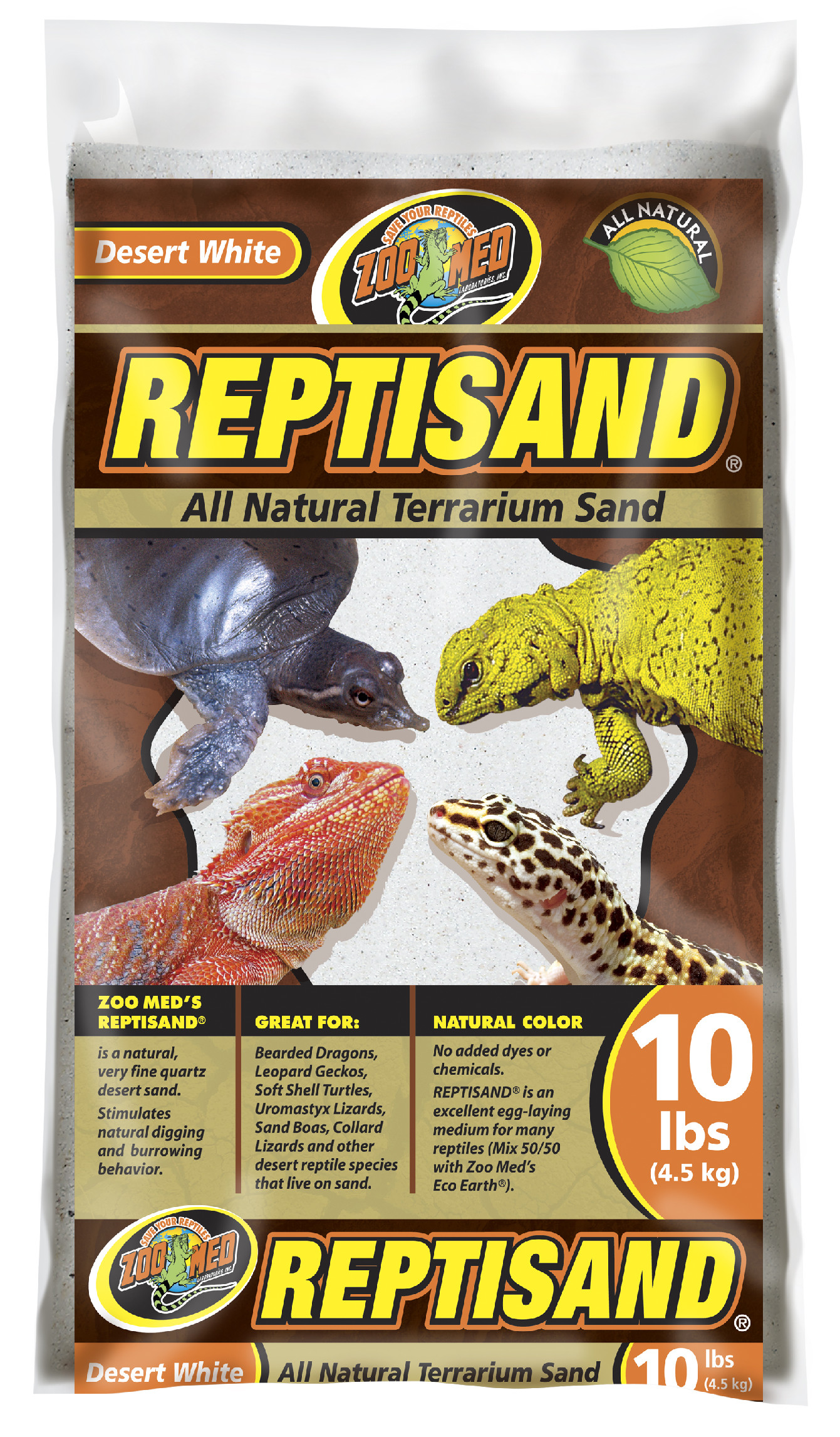 Levně Zoomed ReptiSand® bílý