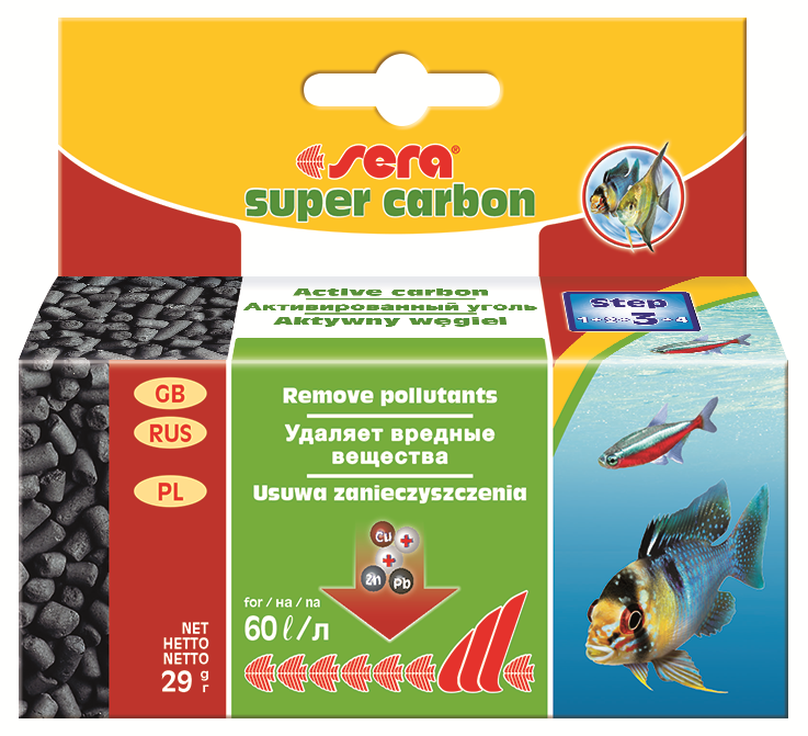Levně Sera – Super carbon 29 g