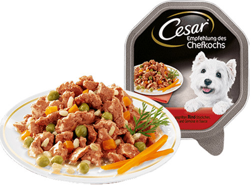 César Vanička CESAR krůtí a hovězí maso 150 g