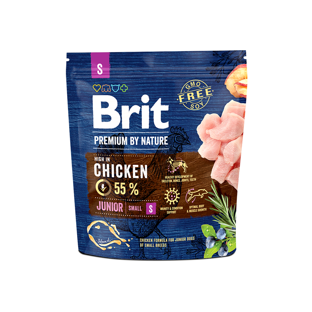 Levně Brit Premium by Nature Junior S 1 kg