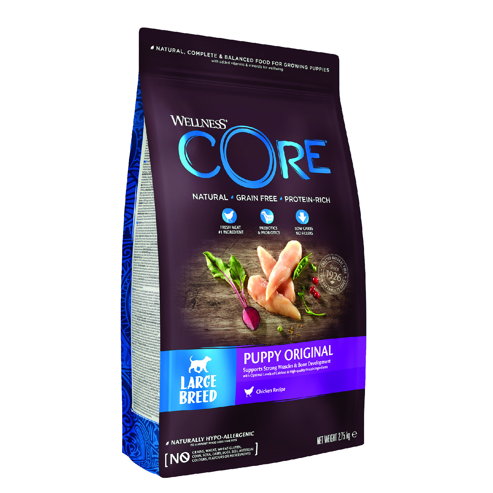 Wellness Core Puppy Large Breed Original kuře 2,75 kg