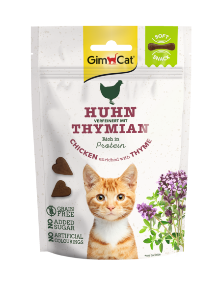 Gimcat Soft Snacks kuře s tymiánem 60g