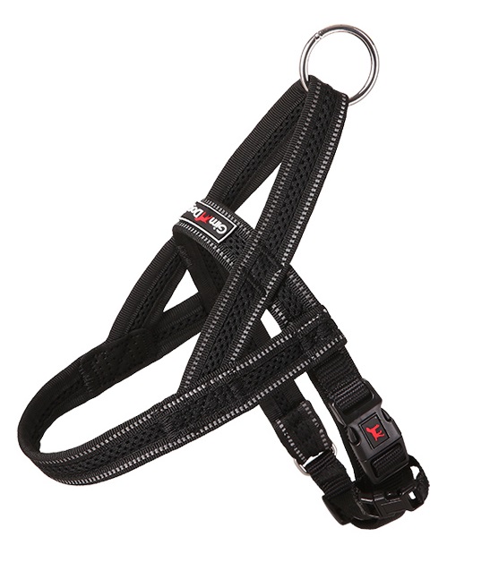 Postroj Gimborn Mesh Y 3,2 x 85 88-110 cm černý