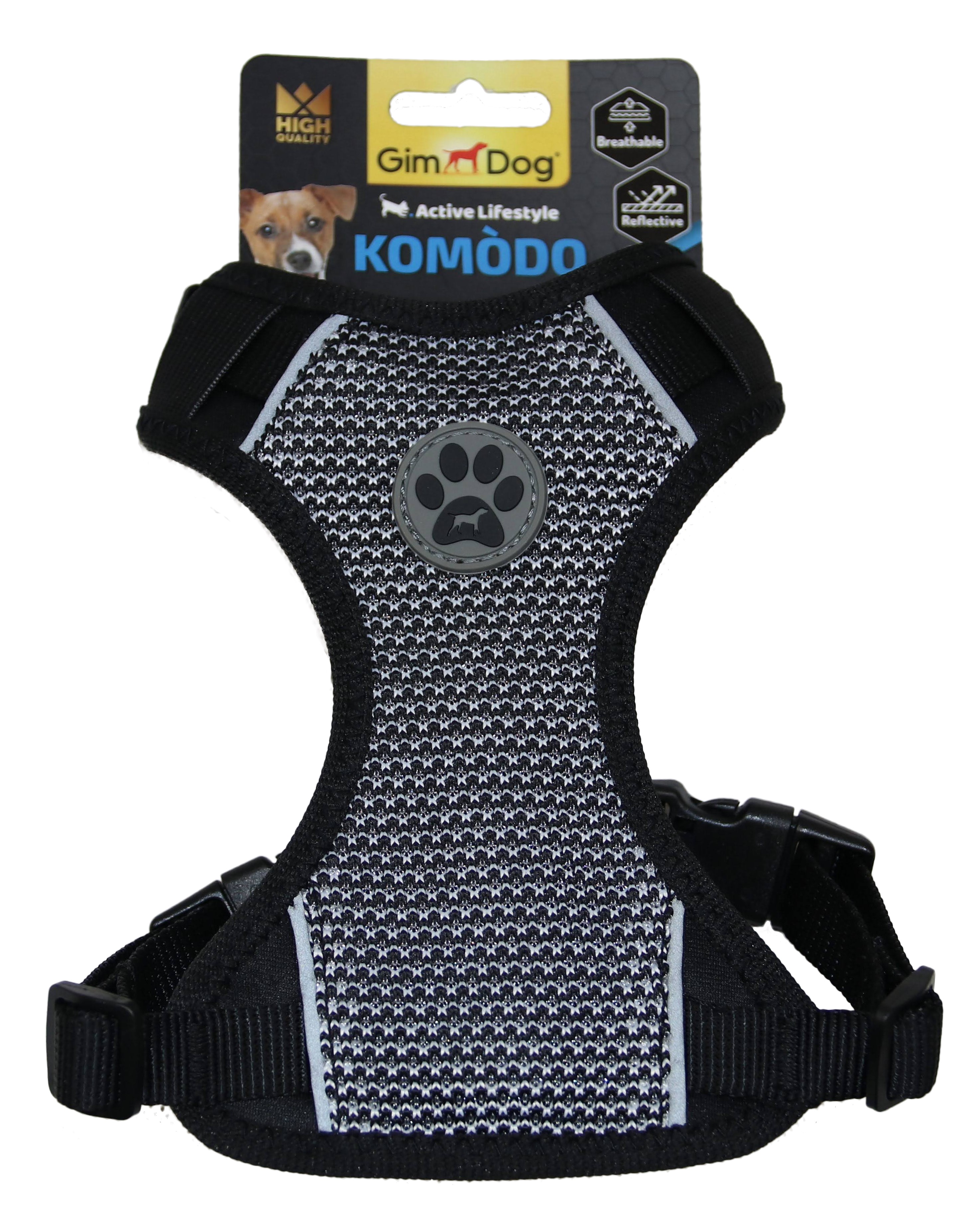 Postroj Gimborn Komodo M 45 - 65 cm černý