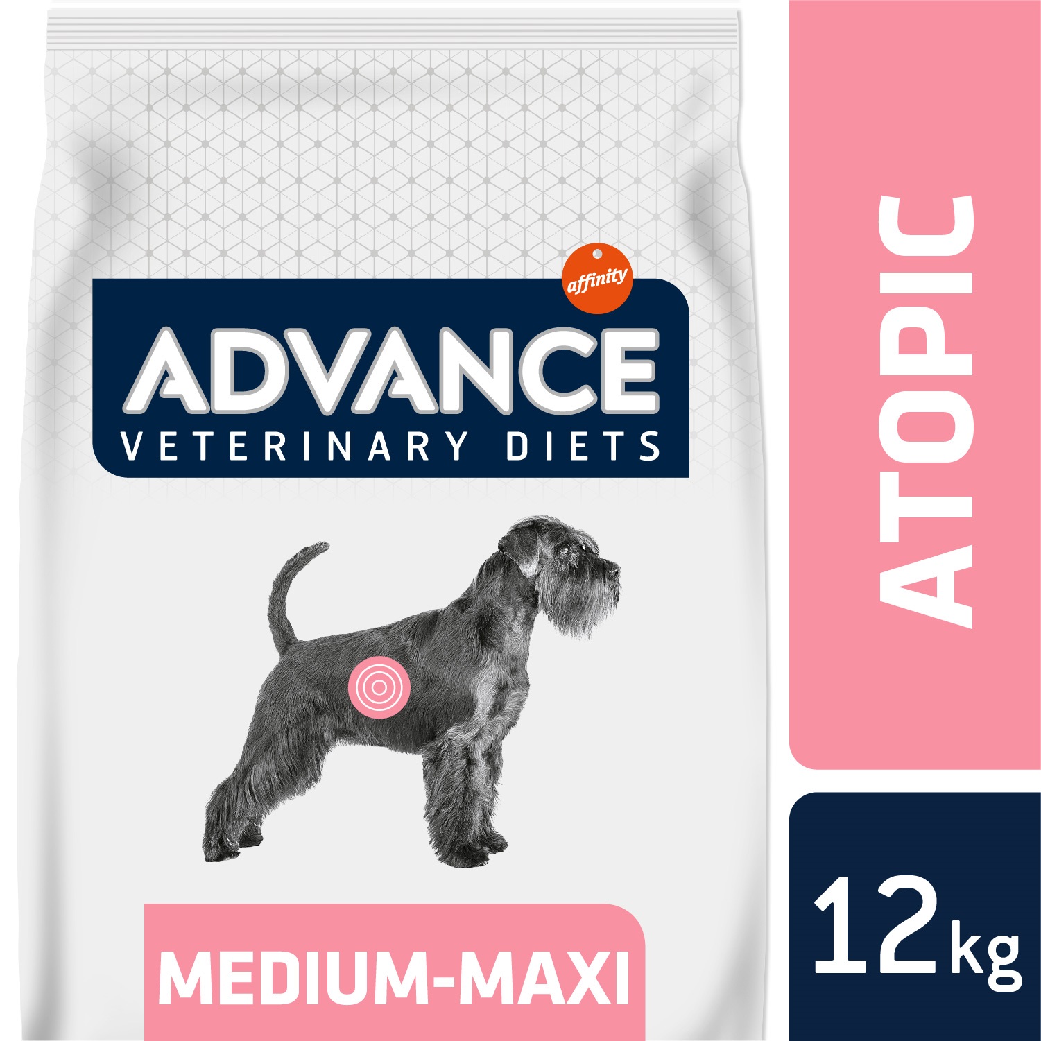 Advance ADVANCE-VETERINARY DIETS Dog Avet Dog Atopic Medium/Maxi pstruh 12 kg