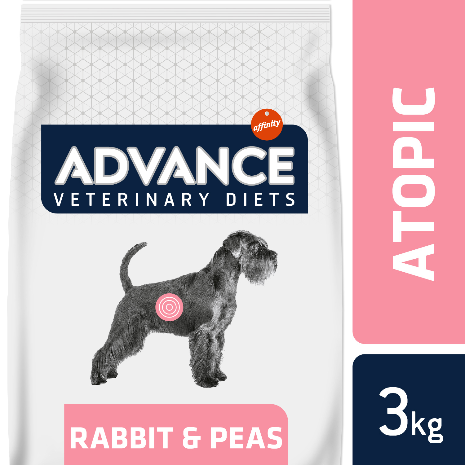 Advance ADVANCE-VETERINARY DIETS Dog Avet Dog Atopic Medium/Maxi králík 3 kg