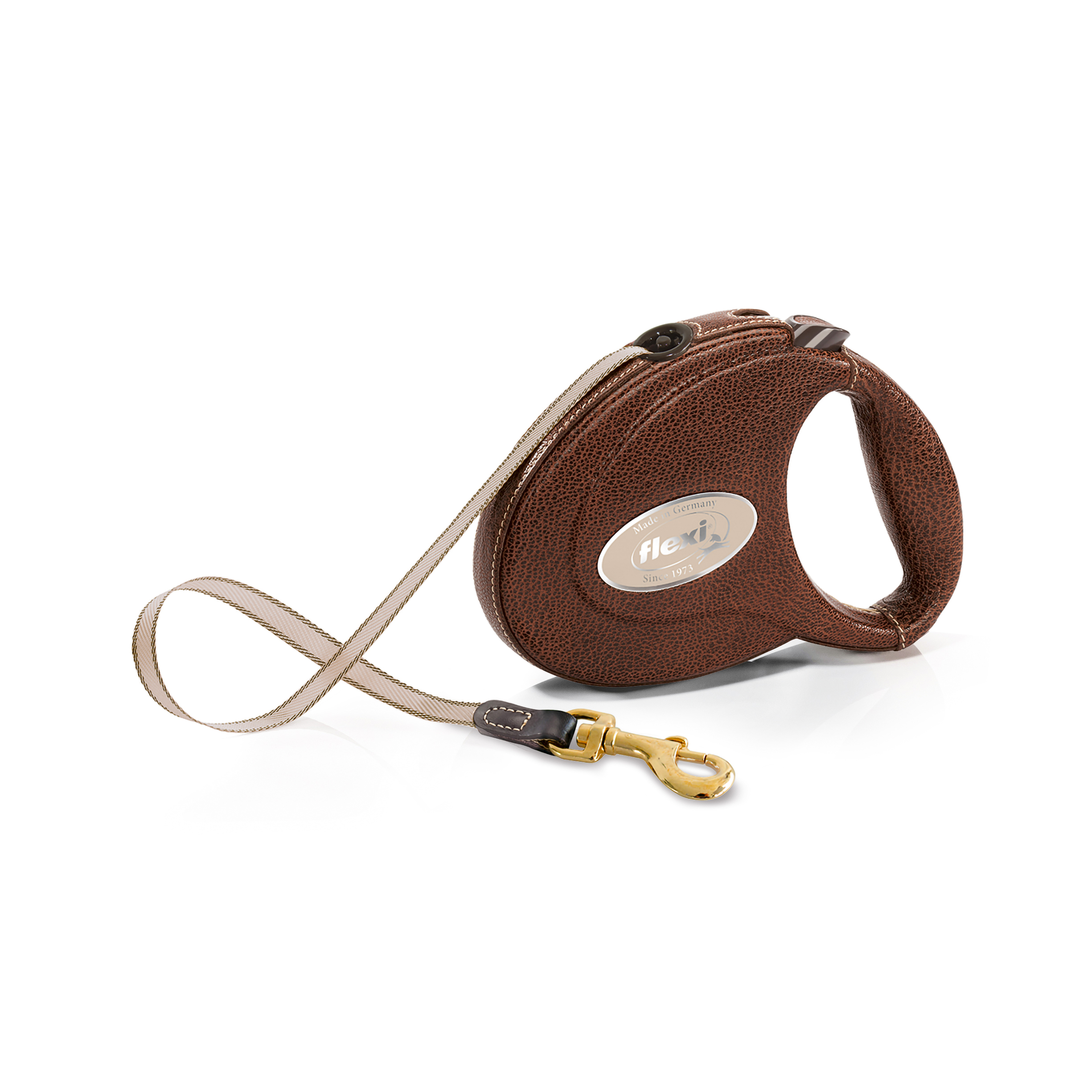 Flexi Leather M pásek 5m/25 kg hnědé