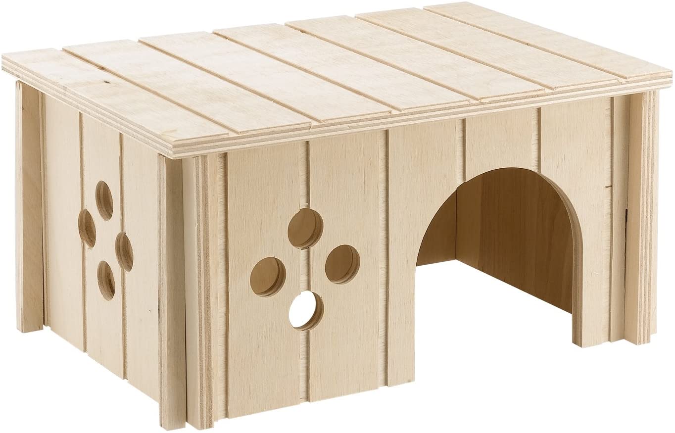 Ferplast domek SIN 4645 dřevěný pro hlodavce