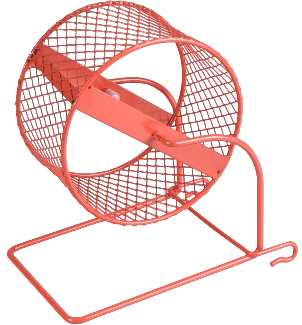 Flamingo Kolečko na běhání Trota kovové červené 11,5cm