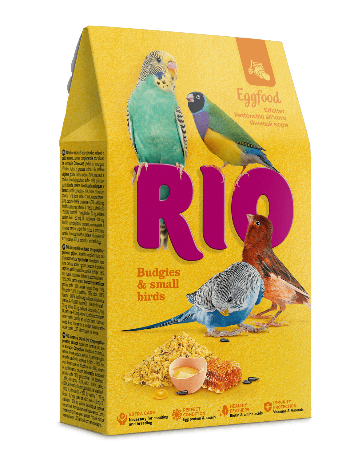 RIO vaječná směs pro andulky a malé ptáky 250 g