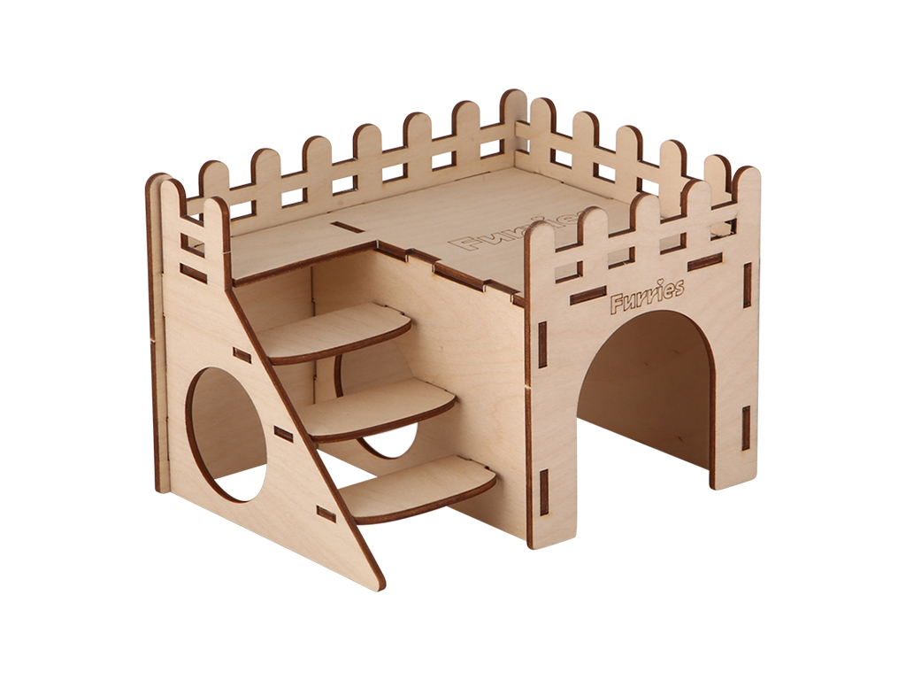 Furries PETHOUSETERASSO Domeček pro křečka