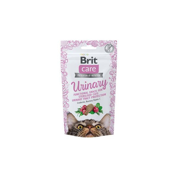 Levně Brit Care Cat Snack Urinary 50 g