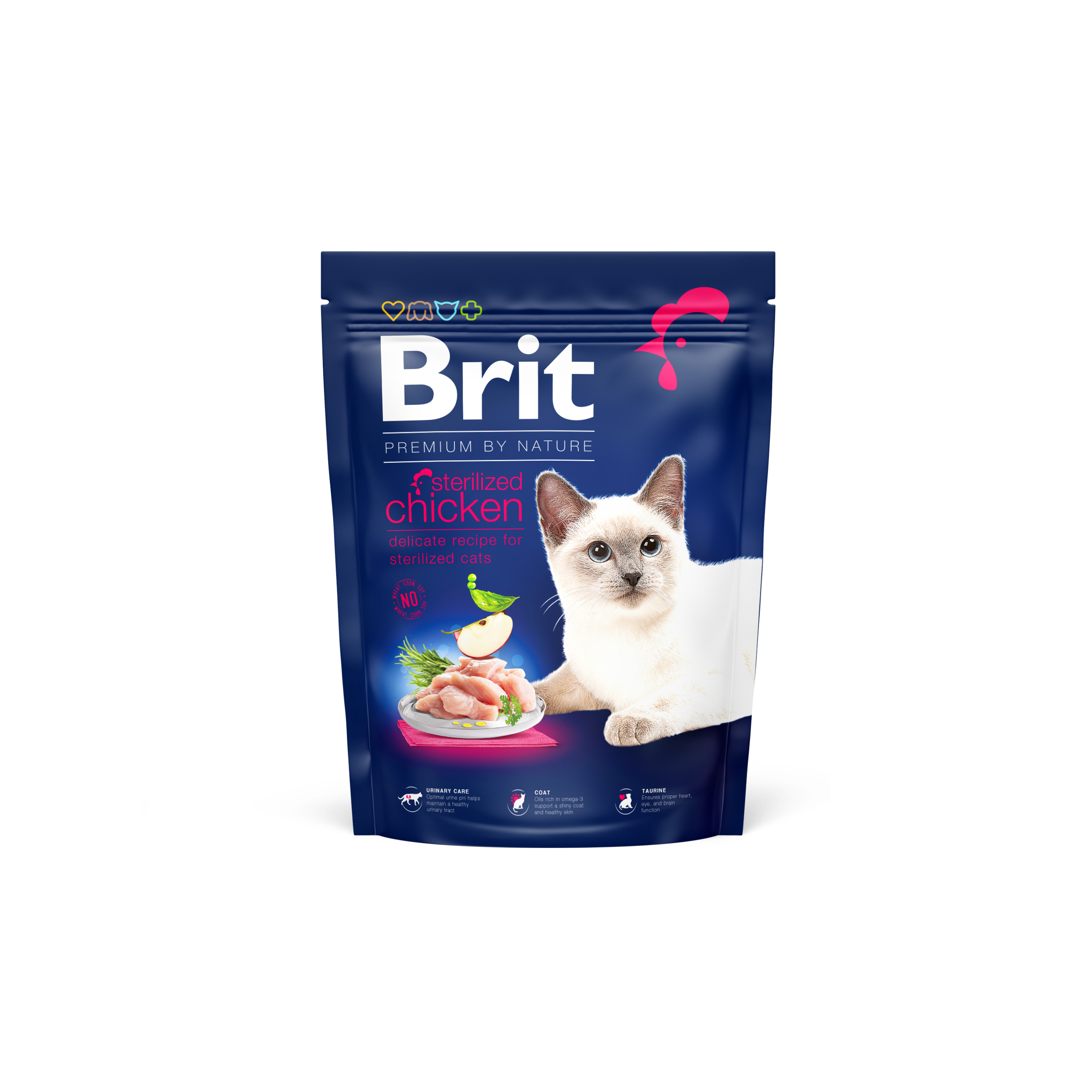 Brit Premium by Nature Cat Sterilized Chicken 300g