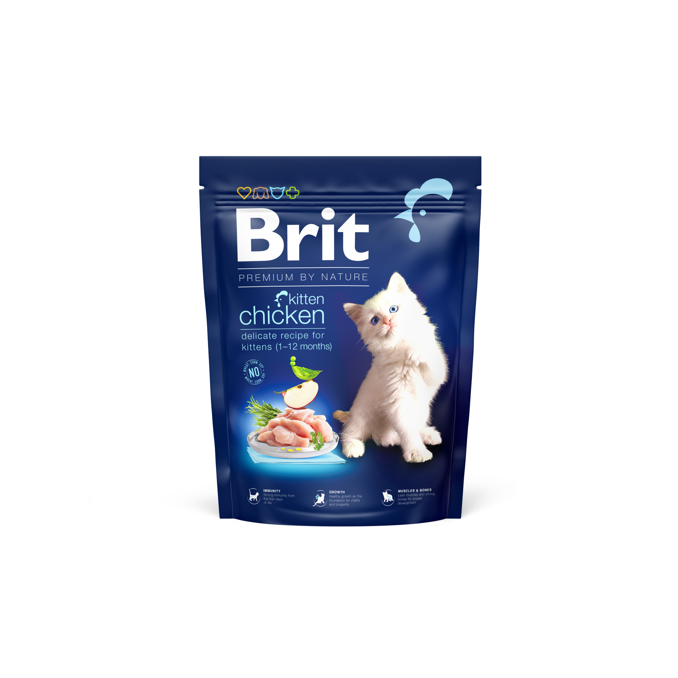 Brit Premium by Nature Cat Kitten Chicken 300g