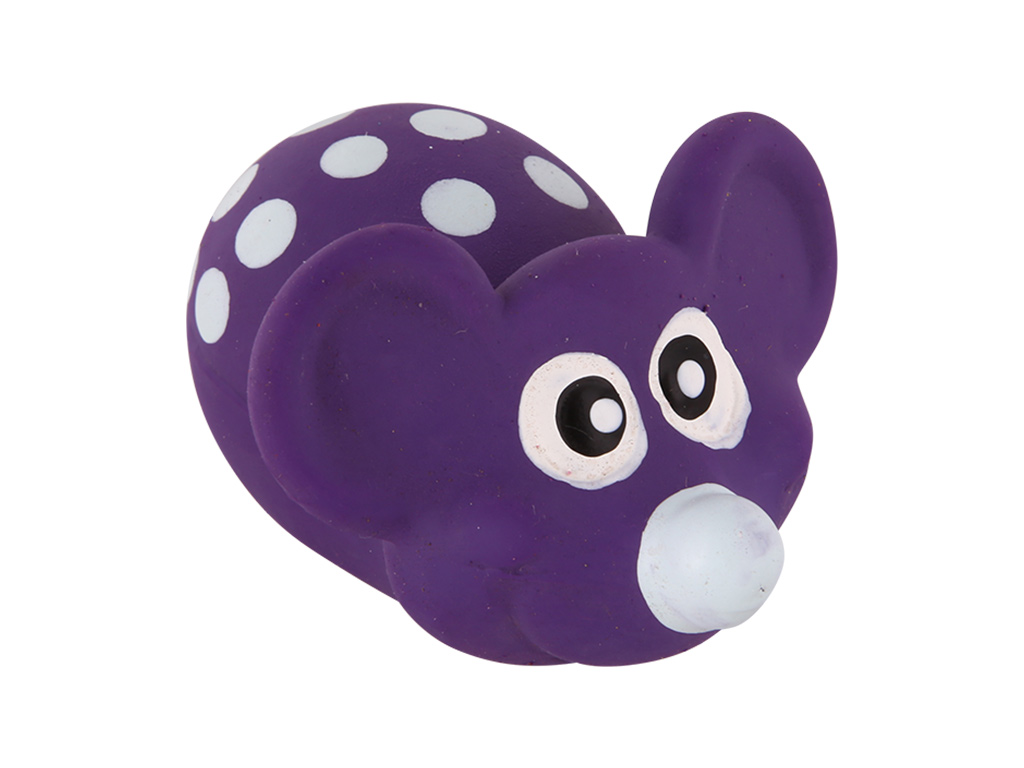 Huhubamboo Latex myš 8 cm 1 ks