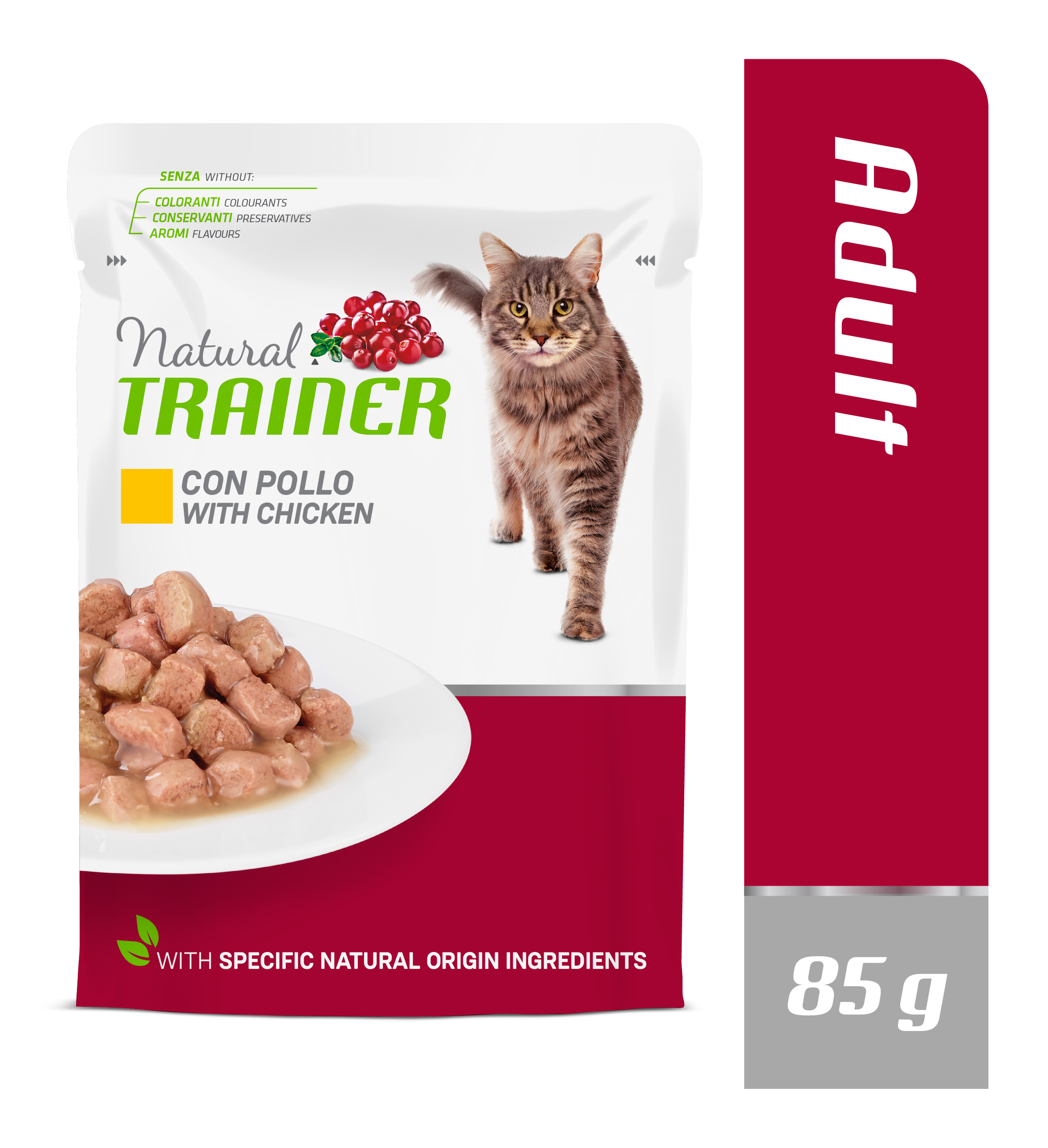 Kapsička Natural Trainer Cat adult kuře 85 g