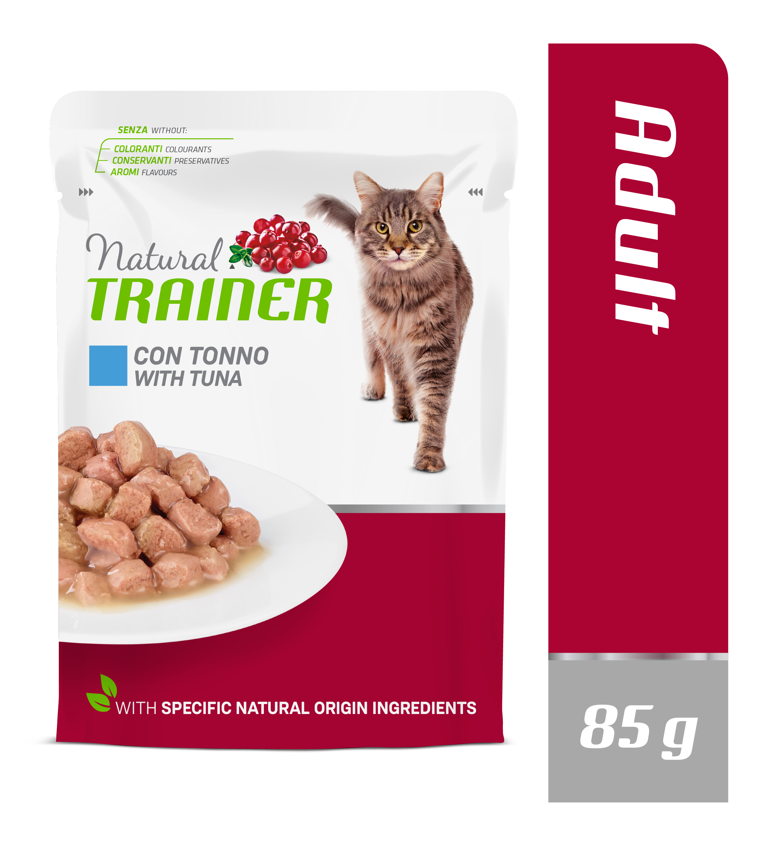 Kapsička Natural Trainer Cat adult tuňák 85 g