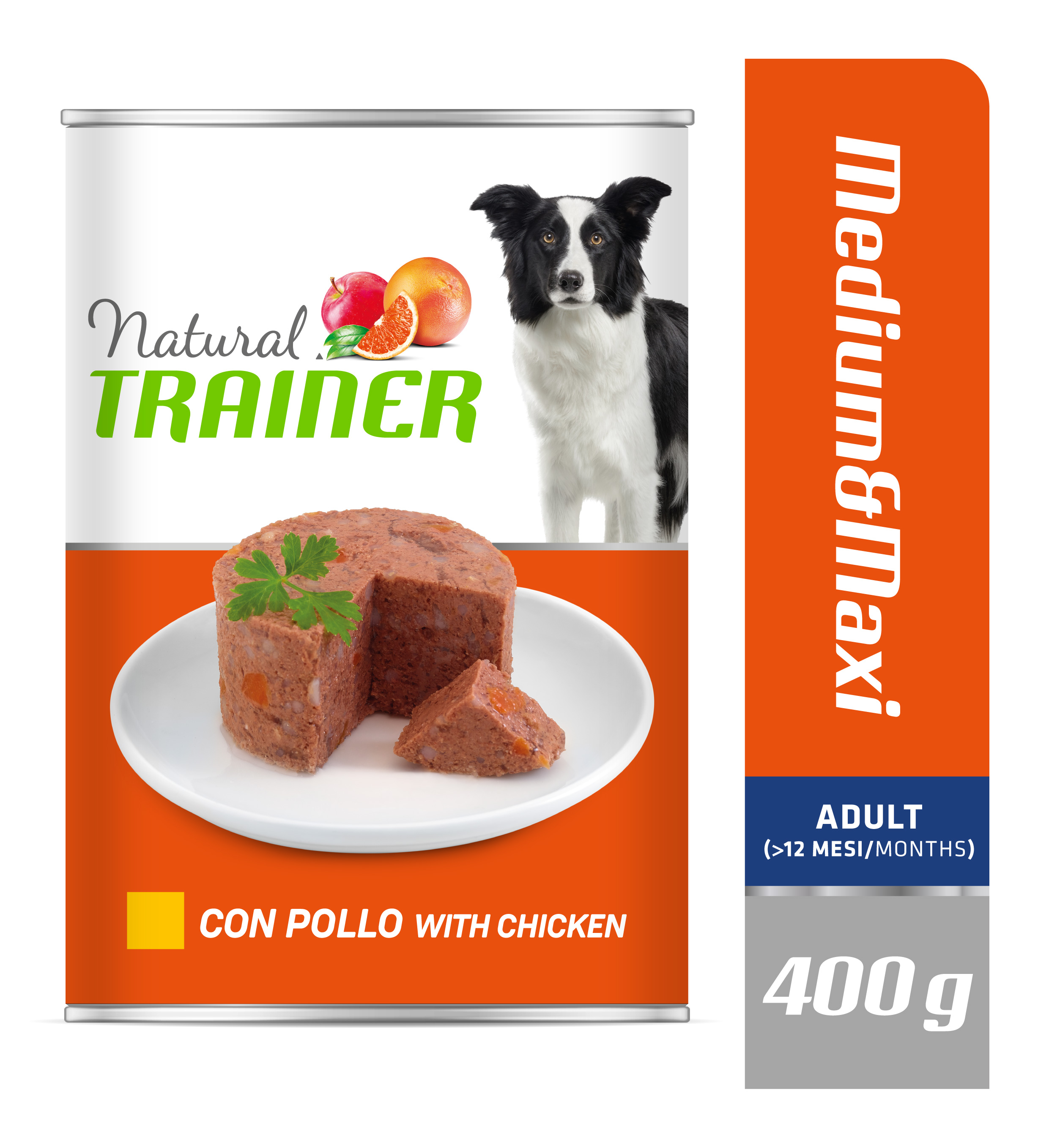 Konzerva Natural Trainer MAINT M&M ADULT kuře 400 g LT
