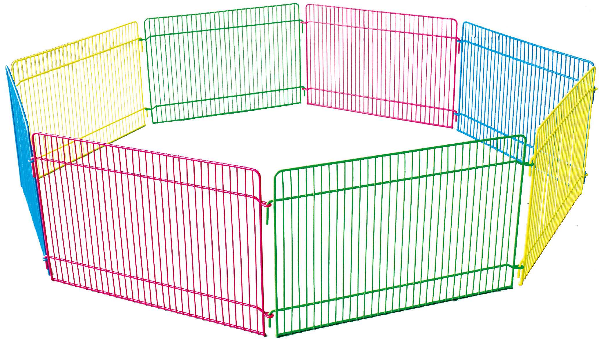 Flamingo ohrádka pro malá zvířata barevná průměr 84,5 cm