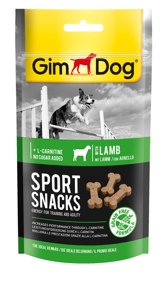 GIMDOG SPORTSNACKS jehněčí 60 g