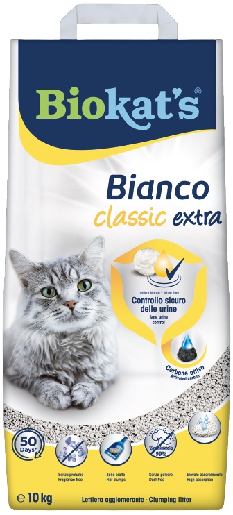 Biokat's Bianco Extra Classic podestýlka 10kg