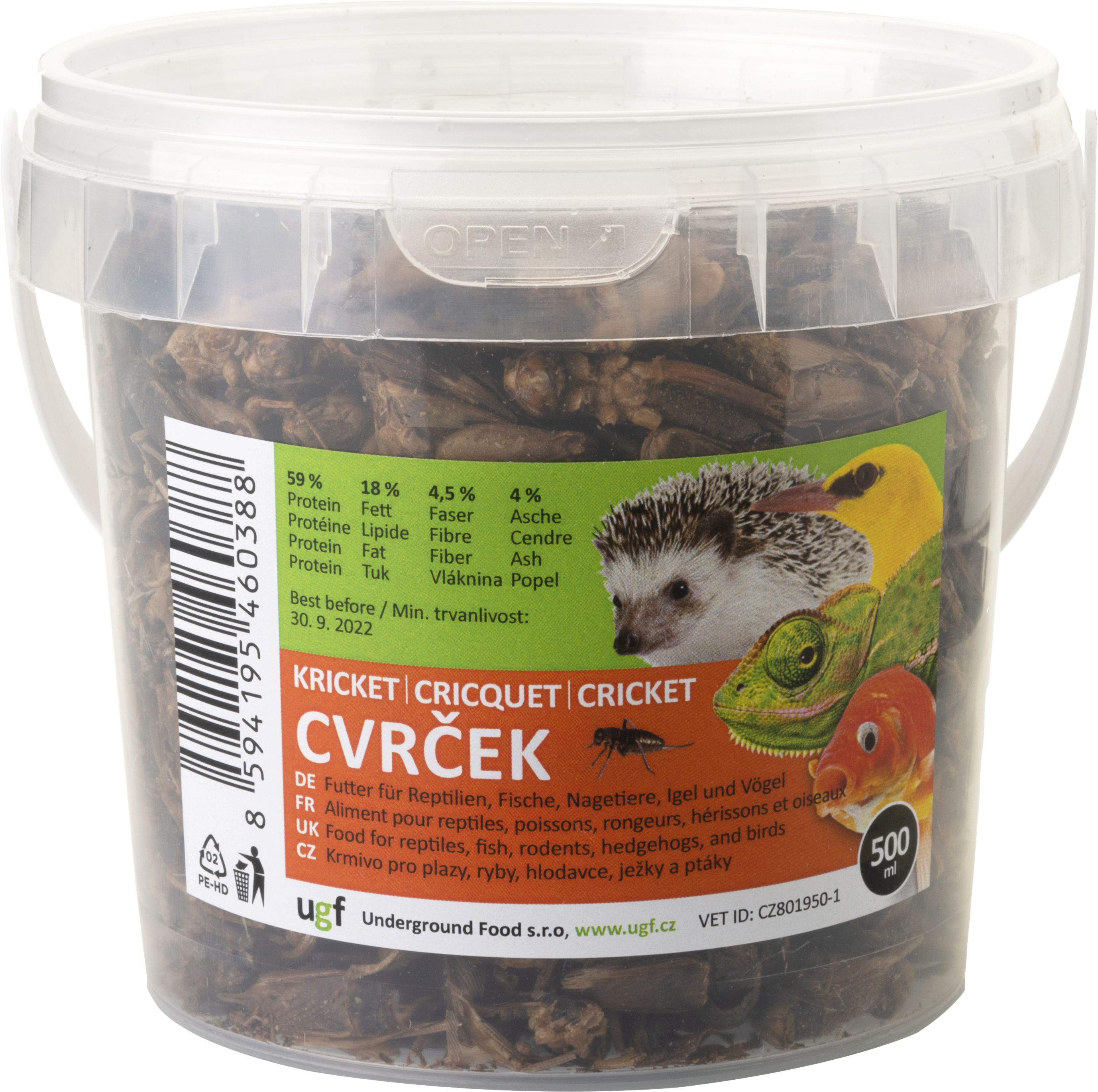 Levně Underground Food Cvrček 500 ml
