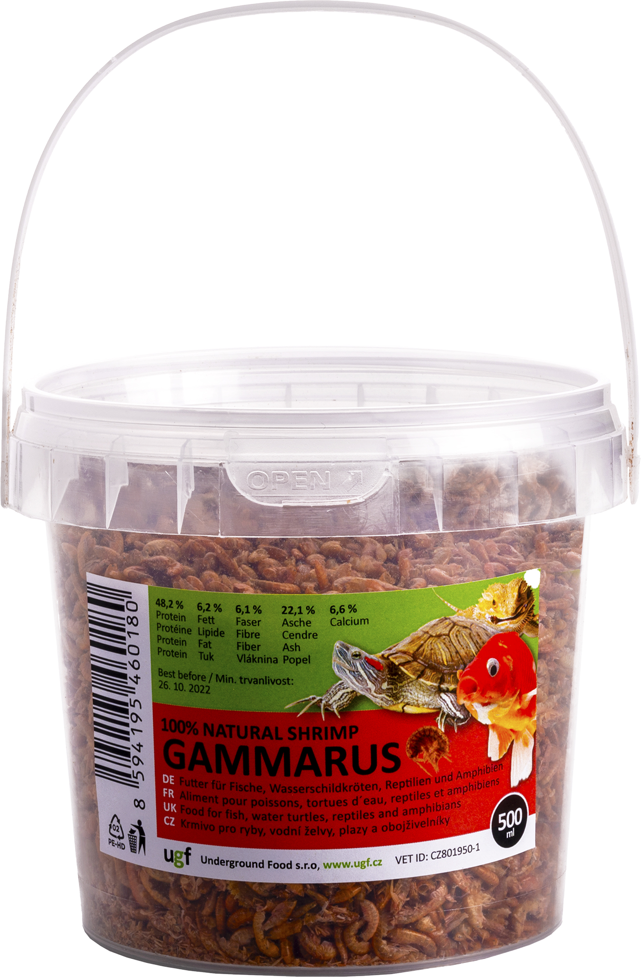 Levně Underground Food Gammarus 500 ml