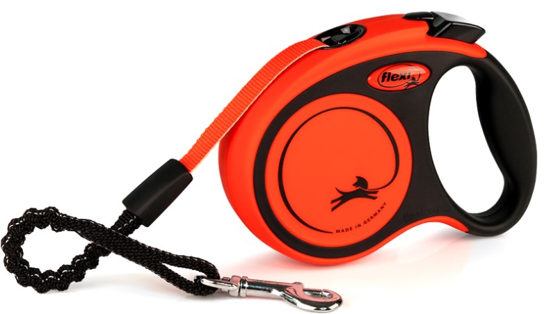 Flexi Xtreme XS páska 3 m/15 kg oranžové