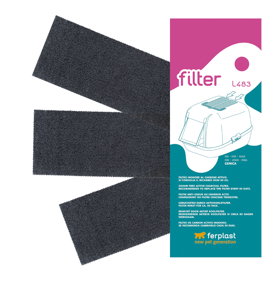 Náhradní díl. FERPLAST filtr WC GENICA