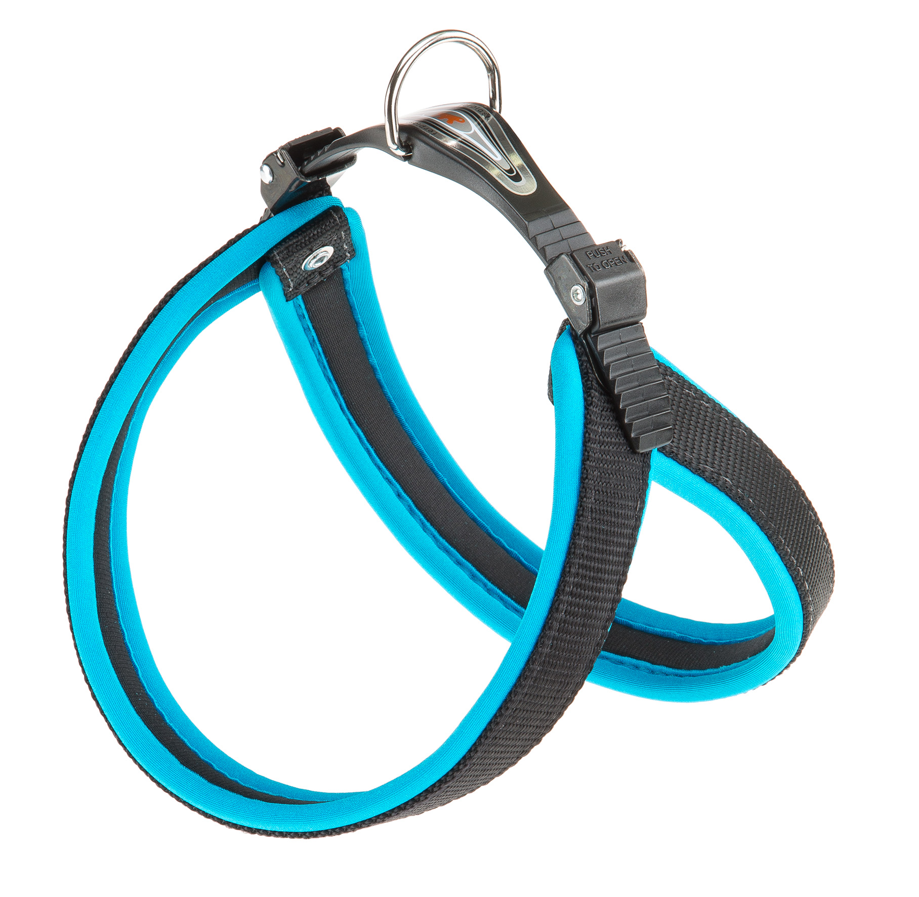 Postroj FERPLAST AGILA FLUO 4 HARNESS Modrá