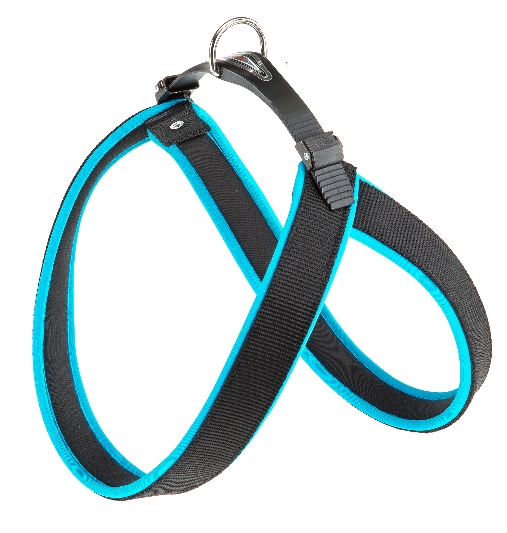Postroj FERPLAST AGILA FLUO 8 HARNESS Modrá