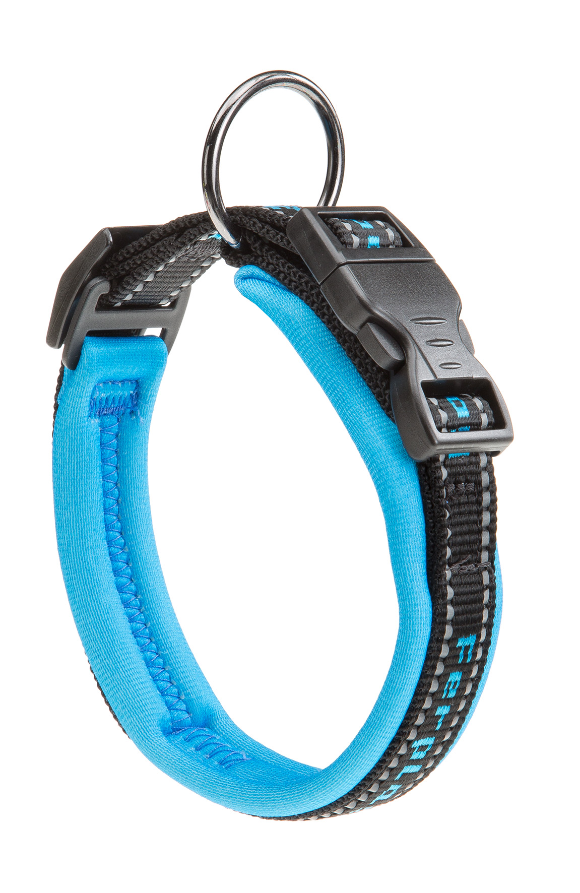 Obojek FERPLAST nylonový 1,5 x 40 cm Modrá