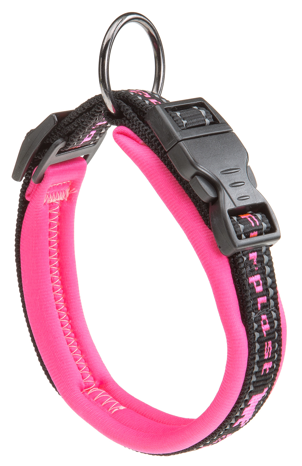 Obojek FERPLAST nylonový 2 x 48 cm Růžová