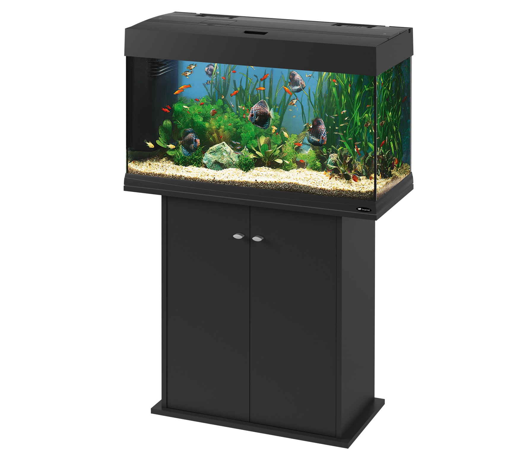 Ferplast Akvarijní set FEROPLAST DUBAI 80 černý