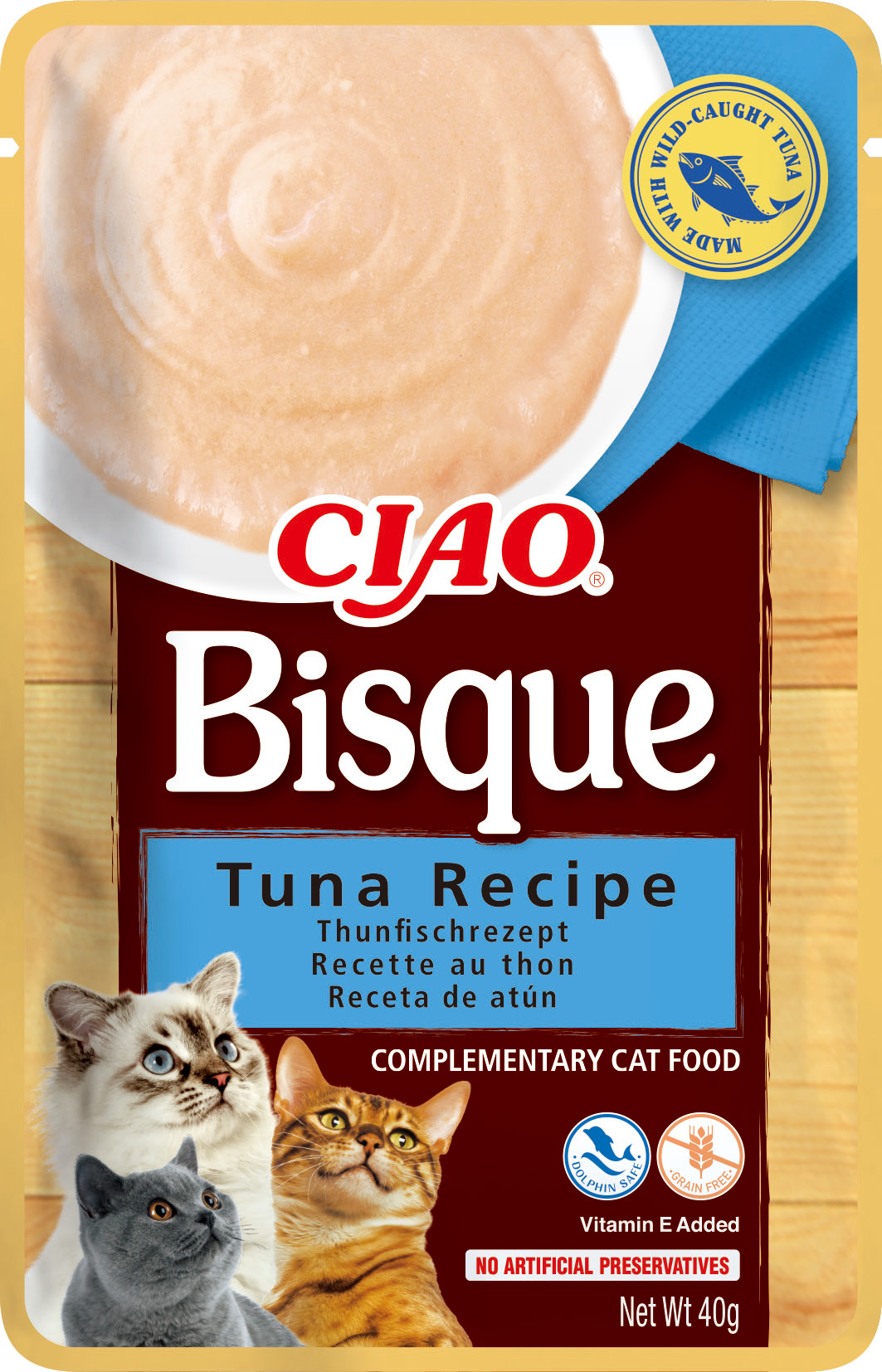 Levně Inaba Kapsička Churu Bisque - tuňák 40 g