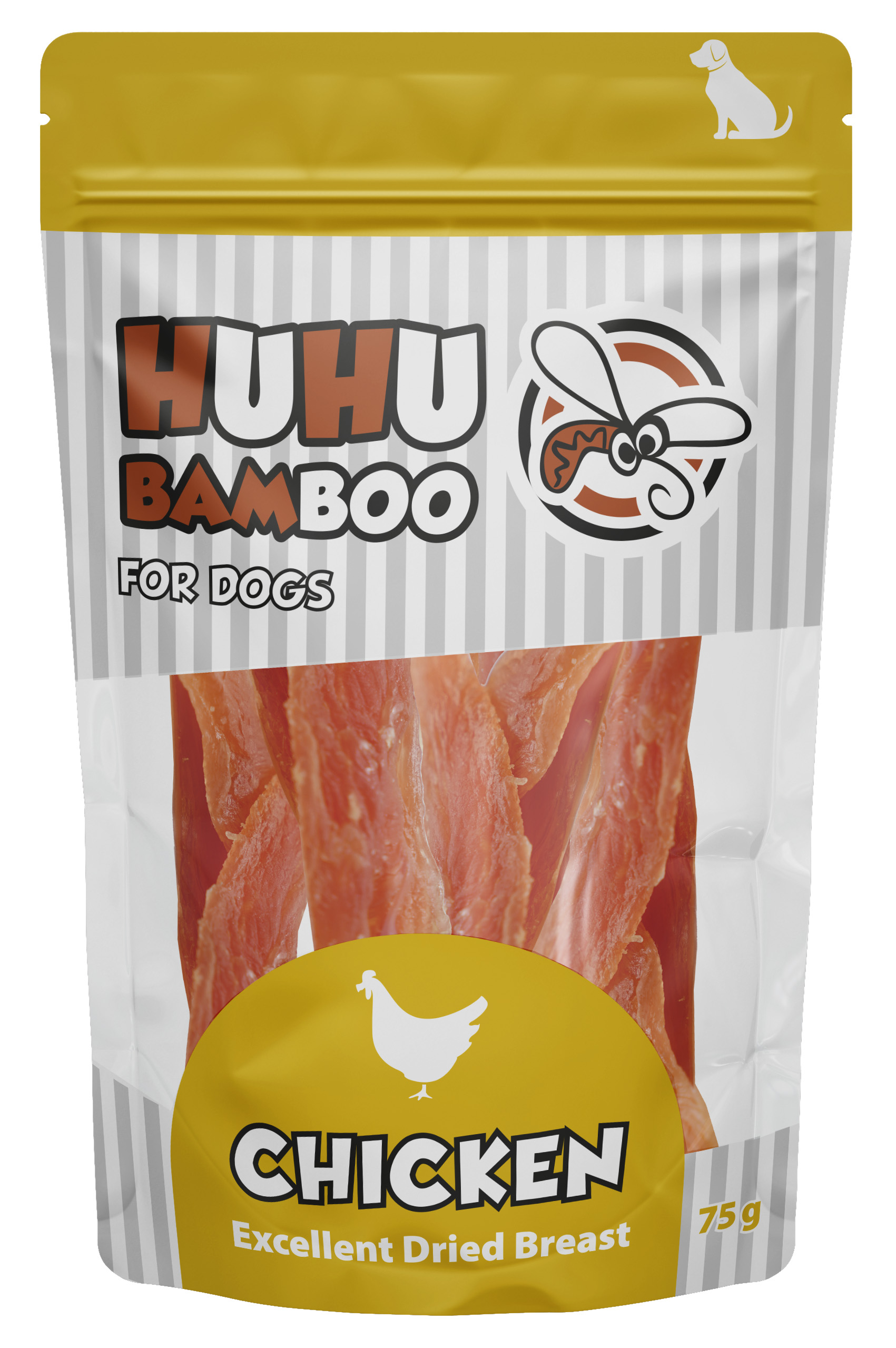 Huhubamboo Basic kuřecí prsa 75 g