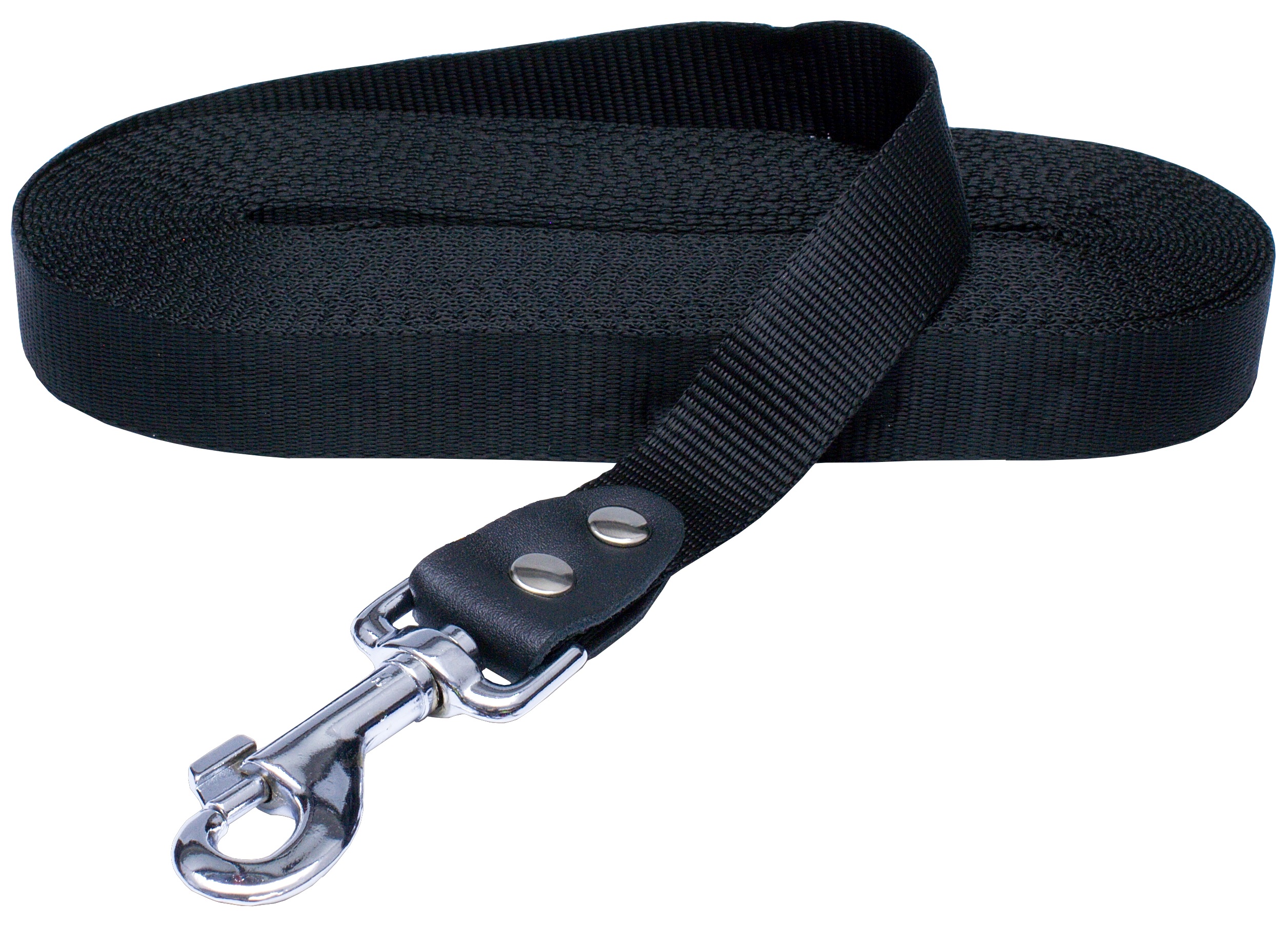 HUHUBAMBOO vodítko stopovací popruhové 2,5 x 1000 cm, černé