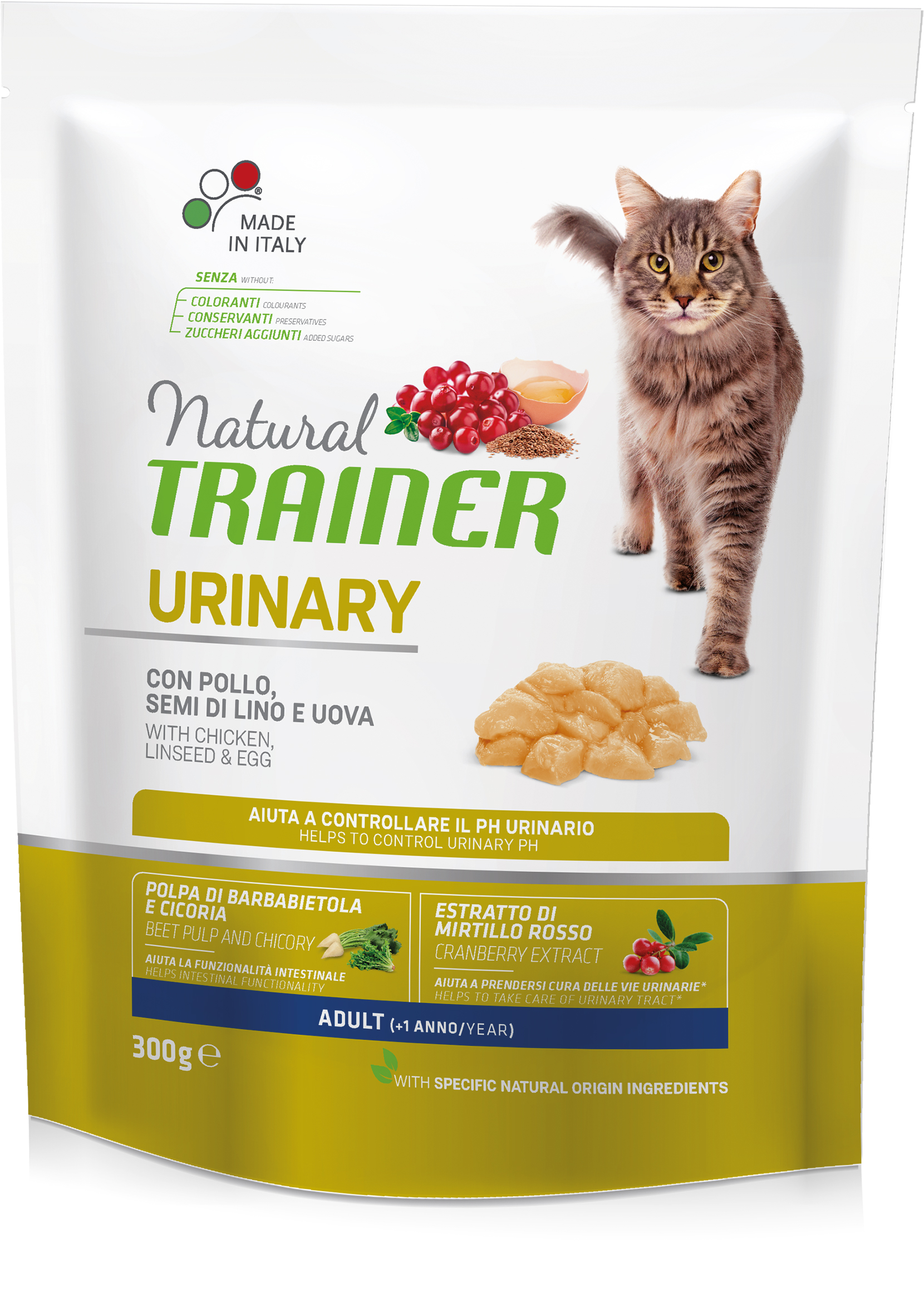 Natural Trainer Cat Urinary kuřecí 300 g