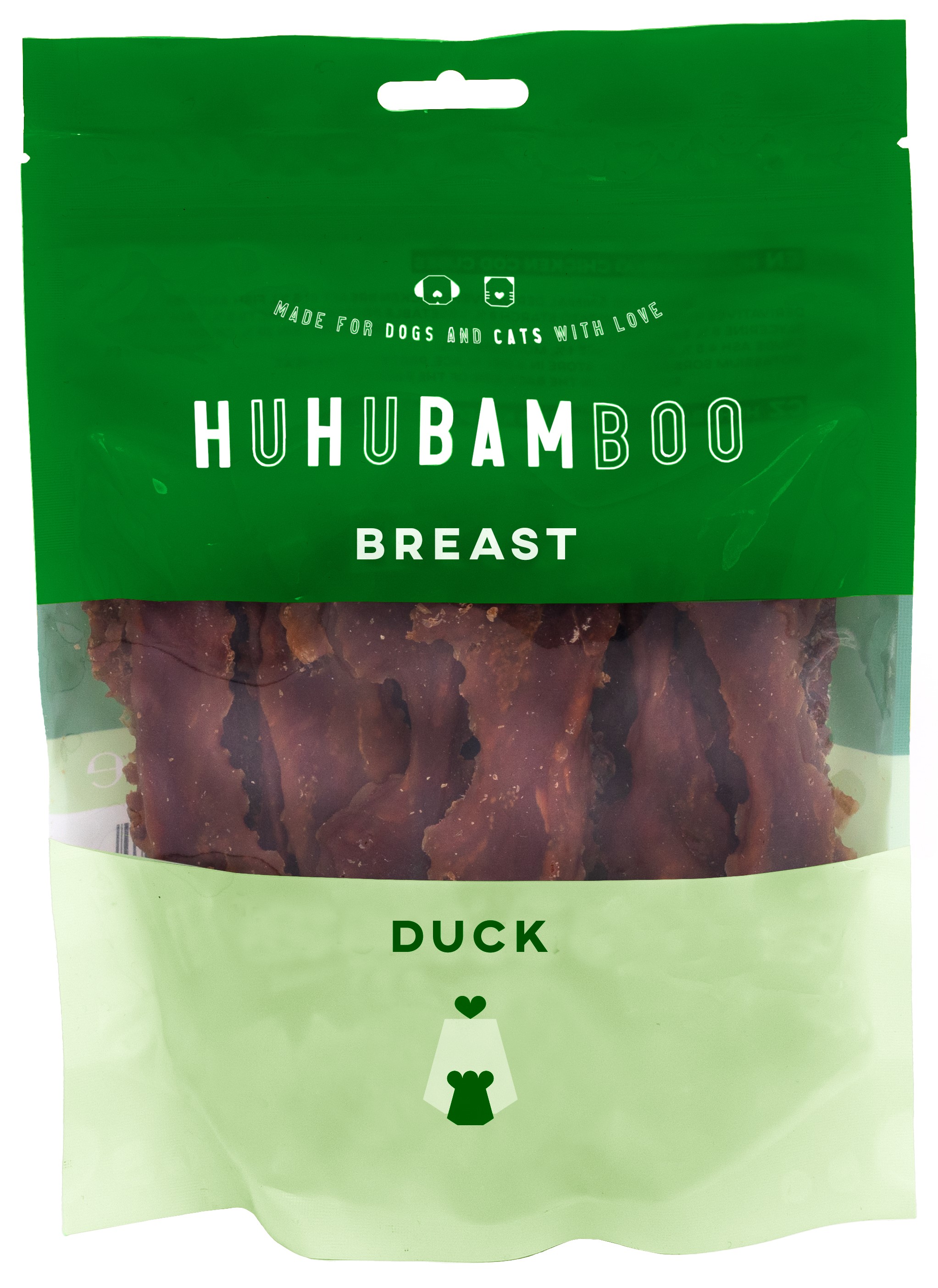 Huhubamboo kachní prsa 250g